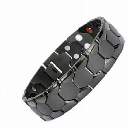 Titanium Double magnetic bracelet (DS-09)