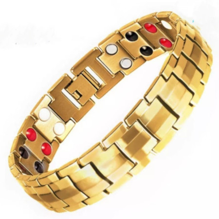 Titanium Double magnetic bracelet (DS-04)