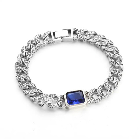 Luxury Traditional Blue Stone Bracelet
