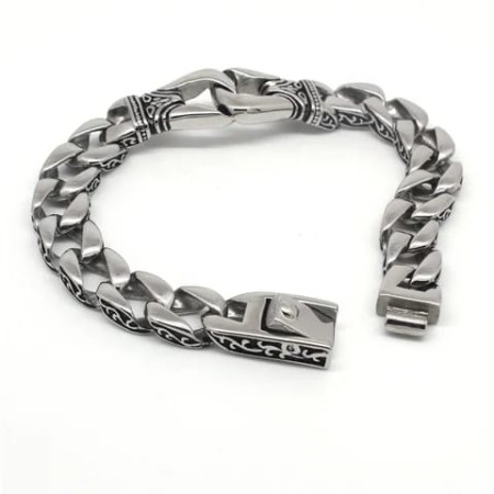 Fashion Silver Plated Thick Chain Bracelet for Men