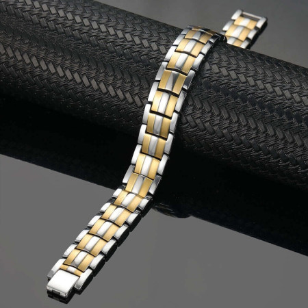 Titanium Double magnetic bracelet (DS-22)